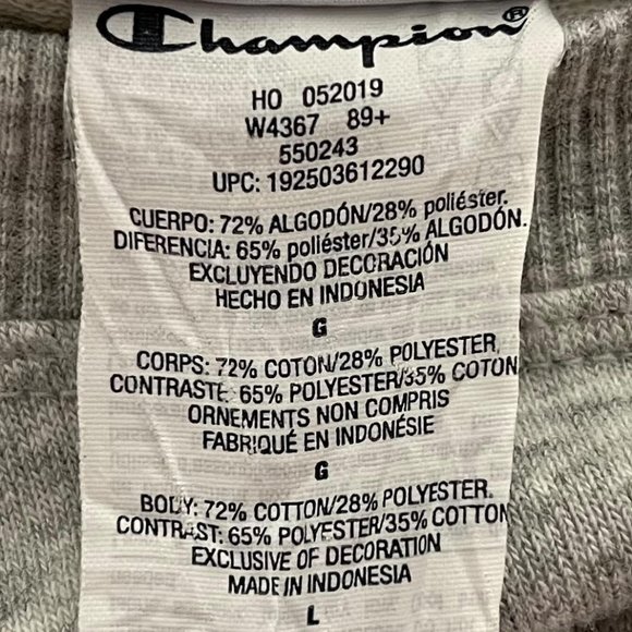 Champion Large Powerblend Sweatshirt - Picture 6 of 7